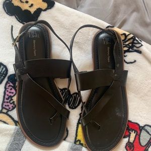 Black sandals
